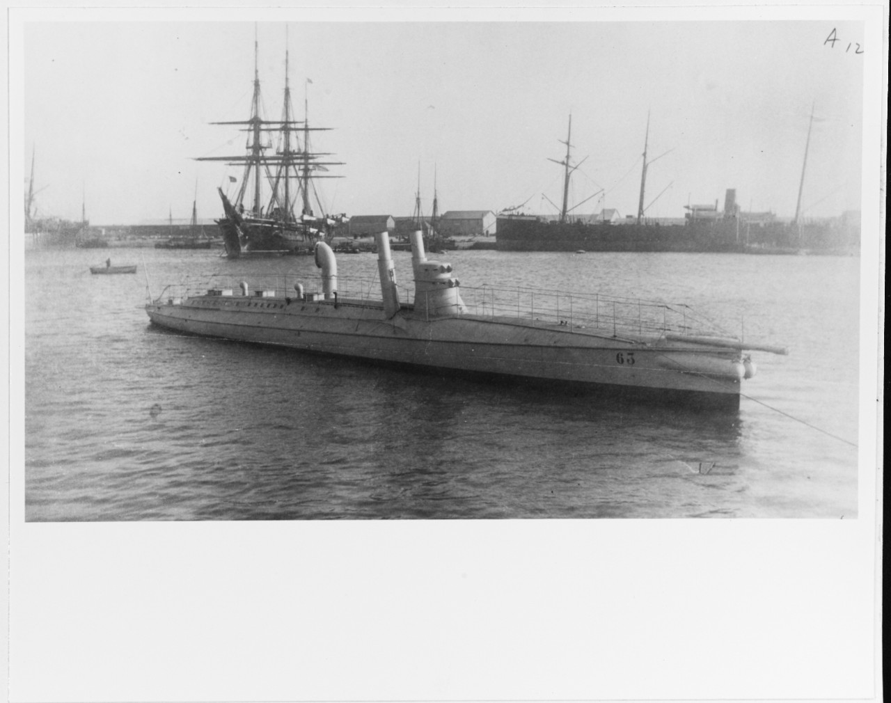 NO. 63 (French torpedo boat, 1883-1900)