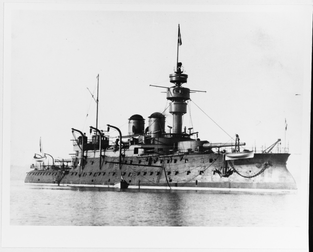 BOUVINES (French coast defense battleship, 1892-1922)