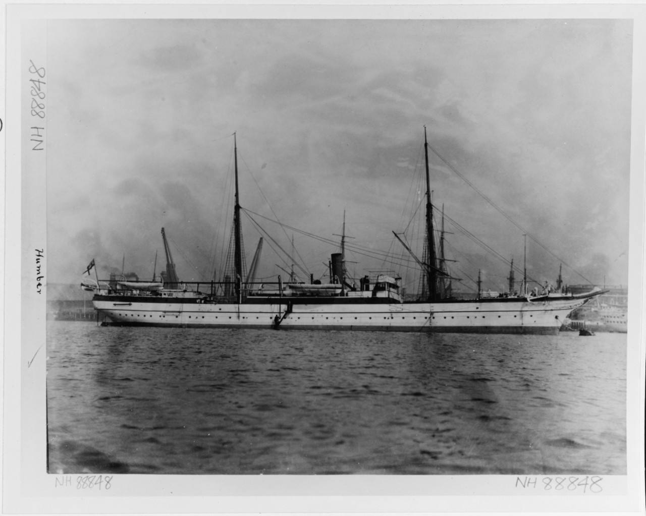 HUMBER (British Naval storeship, 1876-1907)