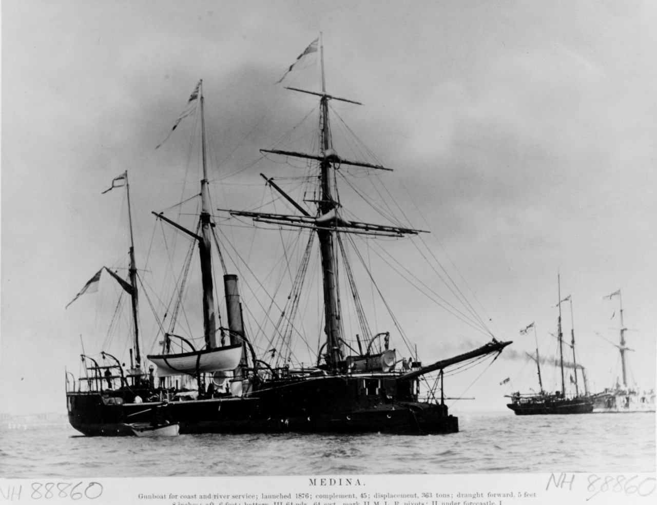 MEDINA (British gunboat, 1876-1904)