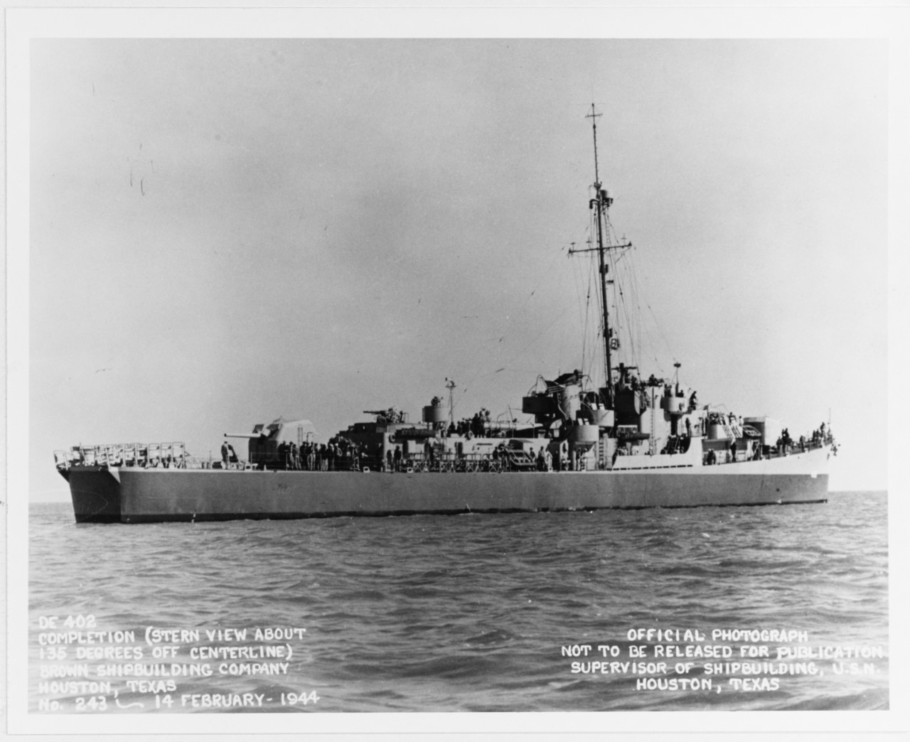 USS RICHARD S. BULL (DE-402)