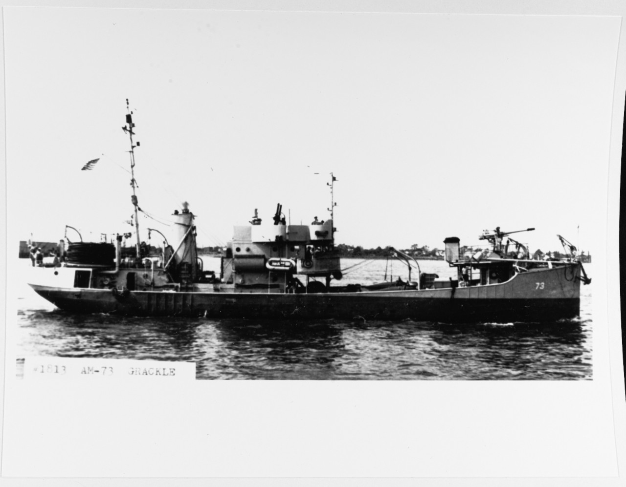 USS GRACKLE (AM-73)