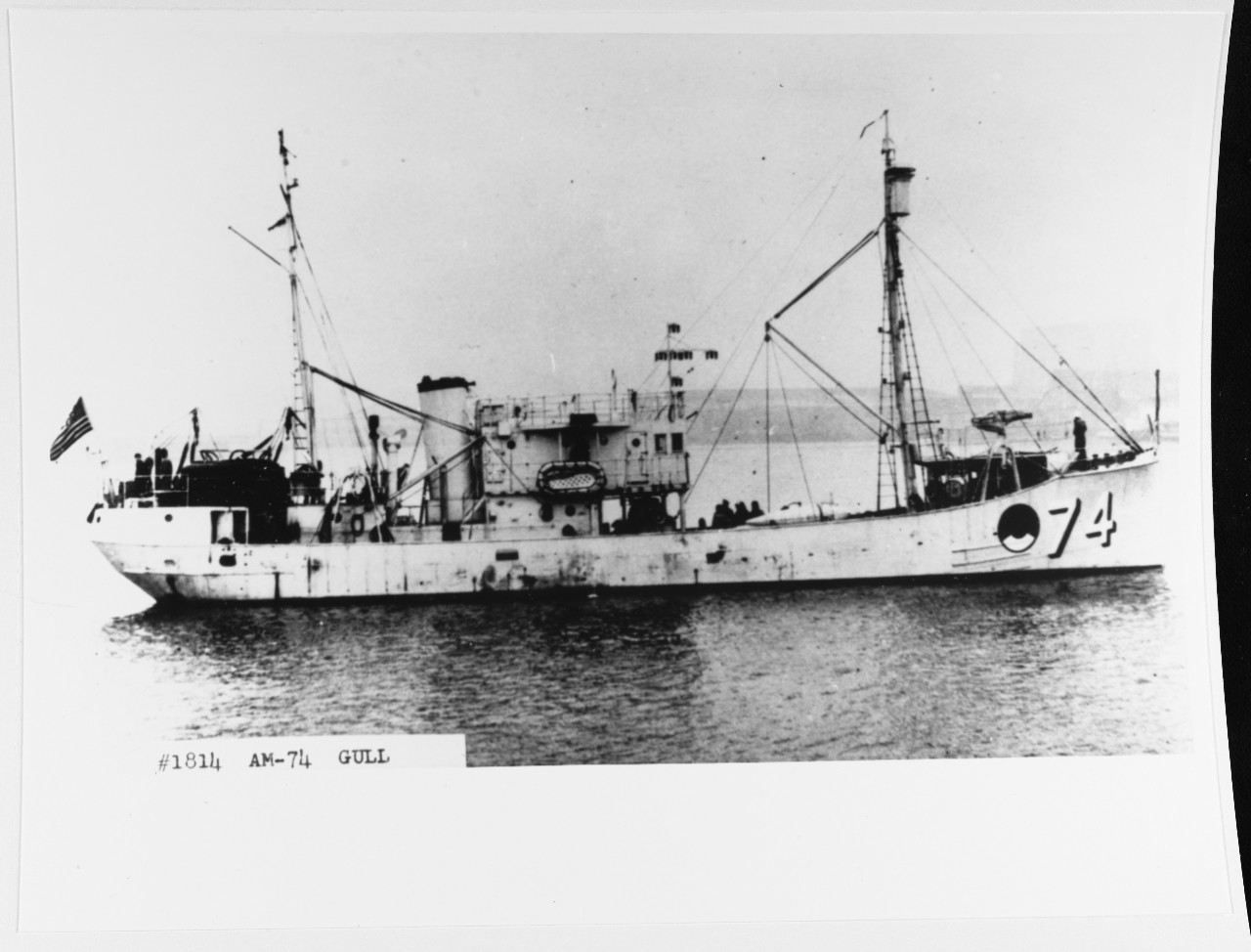 USS GULL (AM-74)