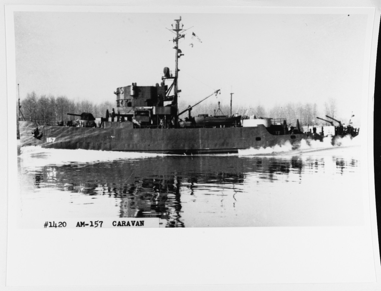 USS CARAVAN (AM-157)