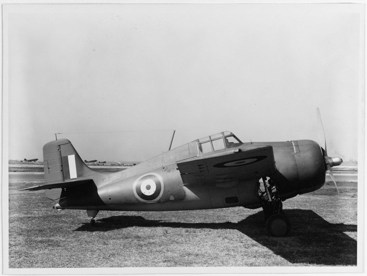 Photo #: NH 89675  British Royal Navy &quot;Martlet IV&quot; fighter