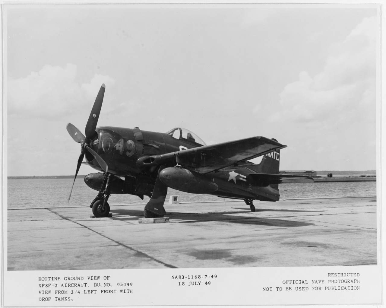 Grumman XF8F-2 (Bu# 95049)