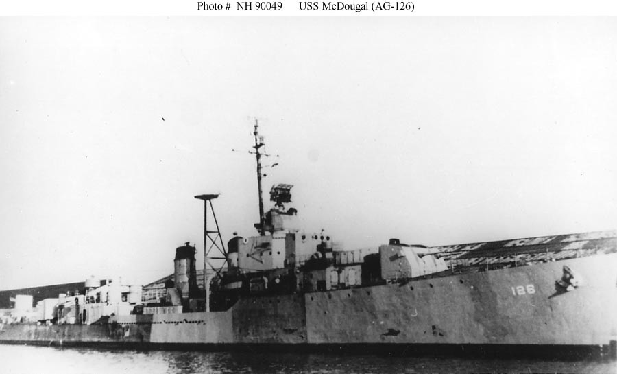 Photo #: NH 90049  USS McDougal