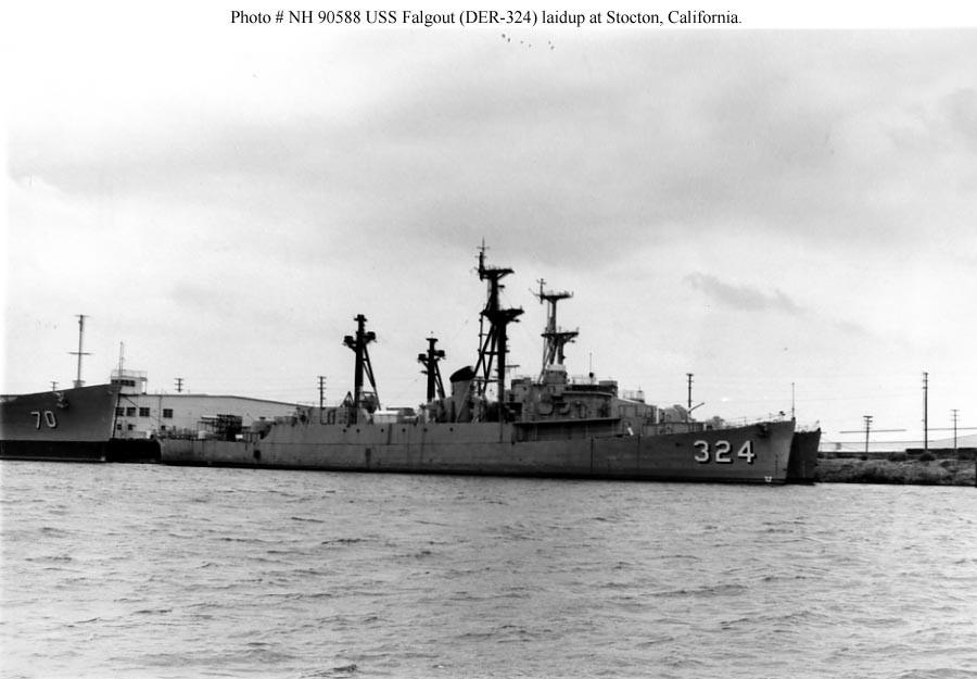Photo #: NH 90588  USS Falgout