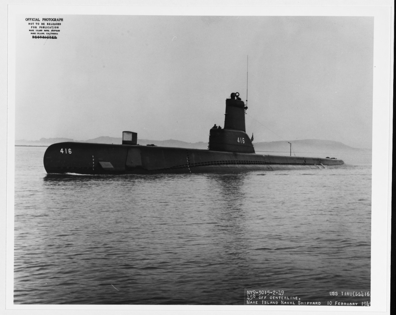 USS TIRU (SS-416)