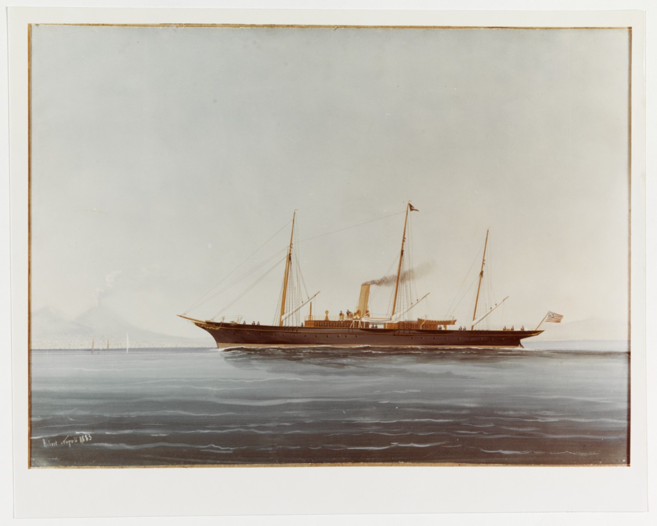 Photo #: NH 91349-KN Namouna (American Steam Yacht, 1882)