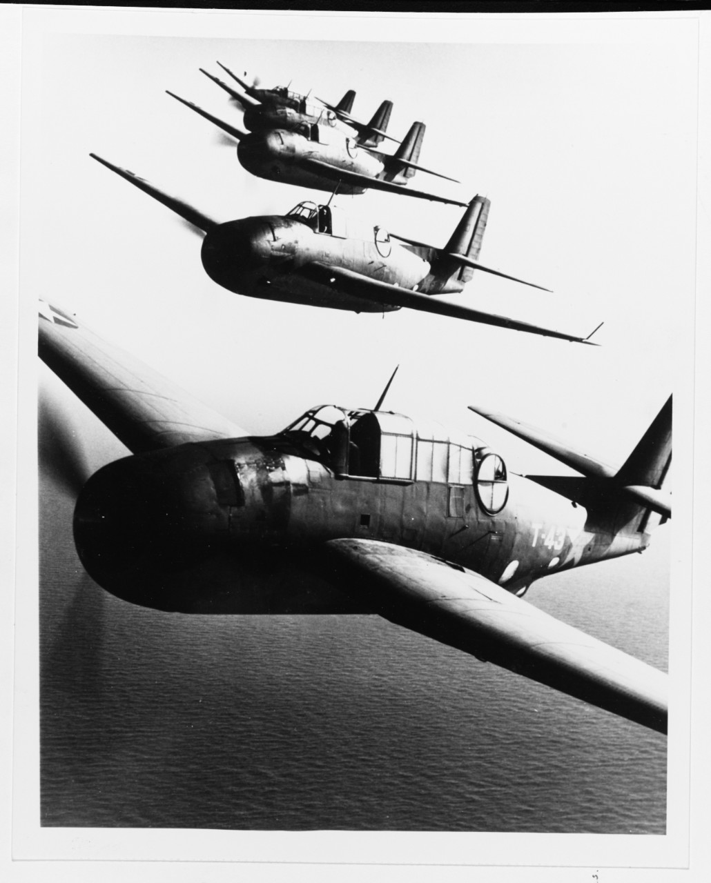TBM Avenger Squadron in Flight, circa 1943