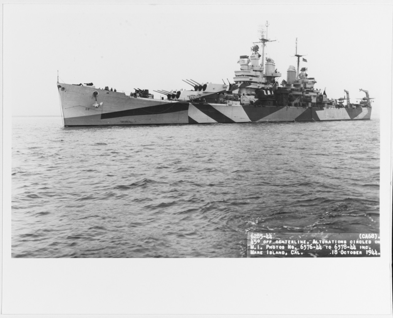 Photo #: NH 91462  USS Baltimore (CA-68)