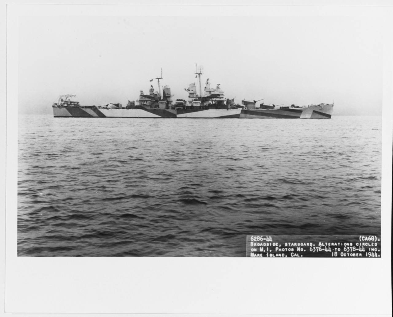 Photo #: NH 91464  USS Baltimore (CA-68)