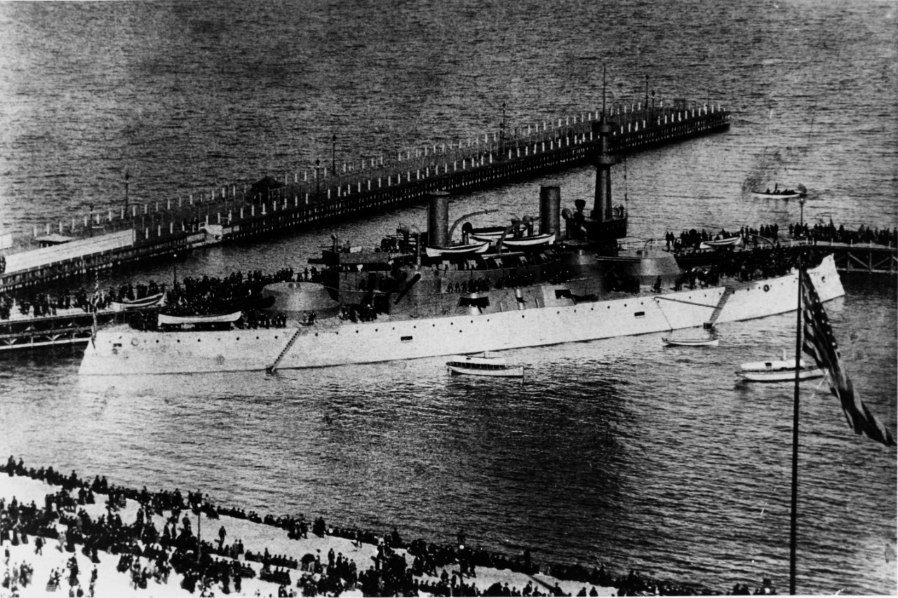 Brick Battleship USS ILLINOIS