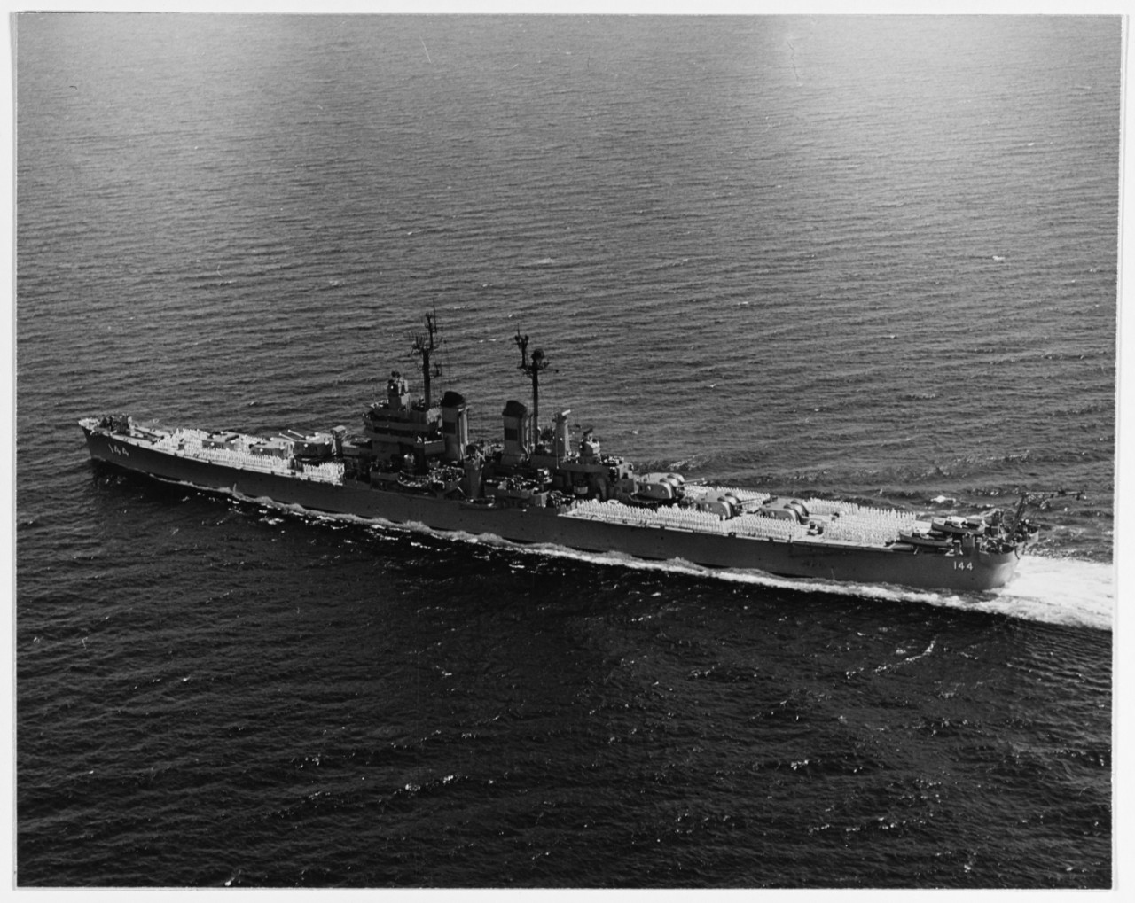 Photo #: NH 91831  USS Worcester (CL-144)