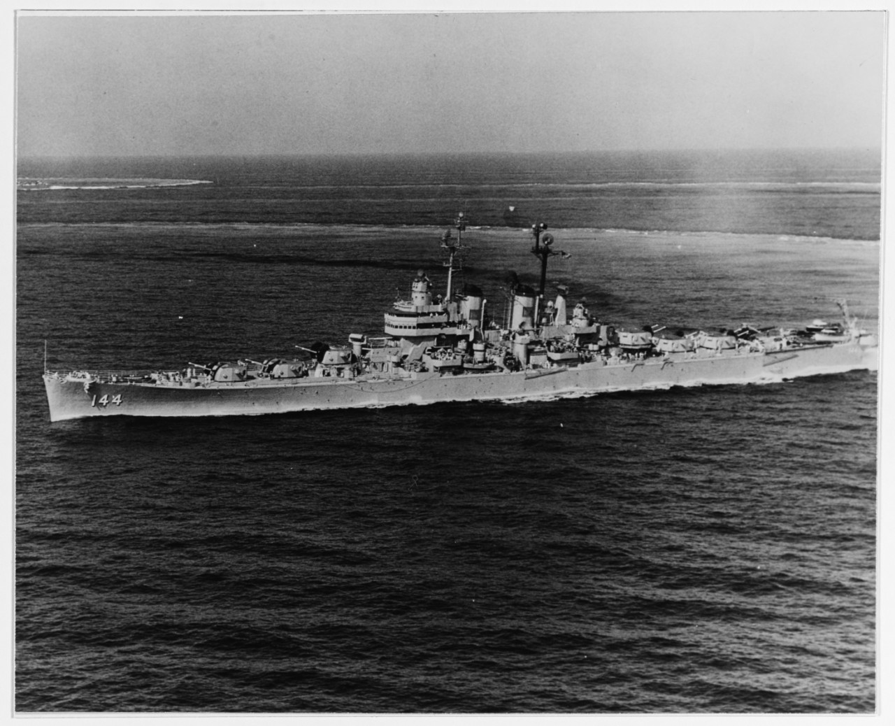 Photo #: NH 91832  USS Worcester (CL-144)