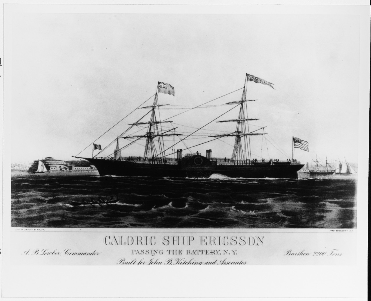 Caloric Ship ERICSSON
