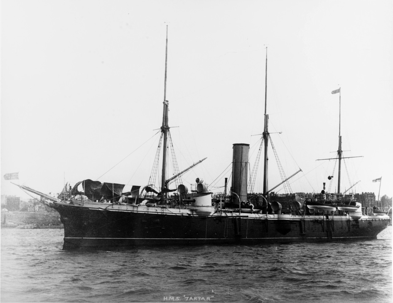 TARTAR (British Torpedo Cruiser, 1886-1906)
