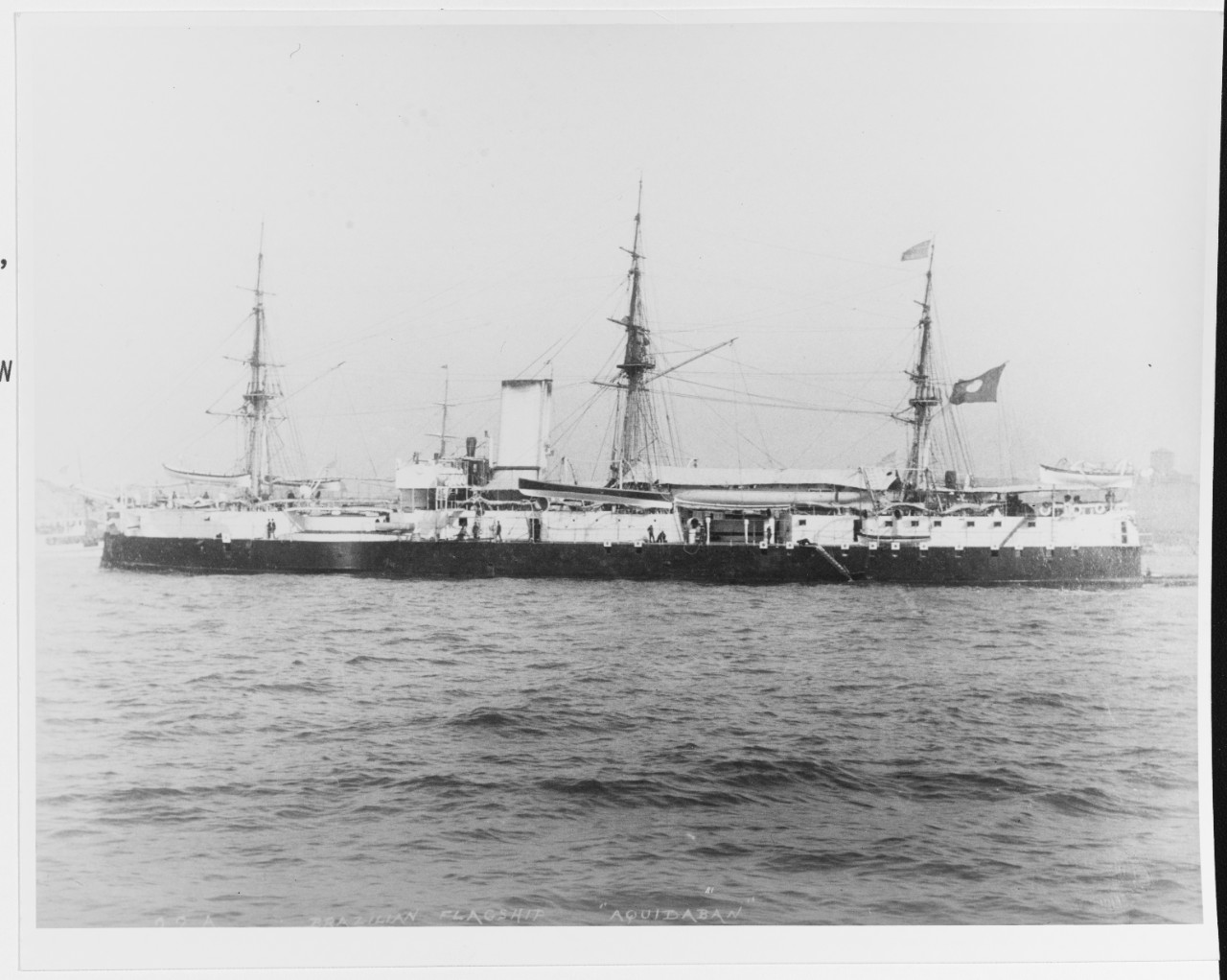 AQUIDABAN (Brazilian Battleship, 1885-1906)