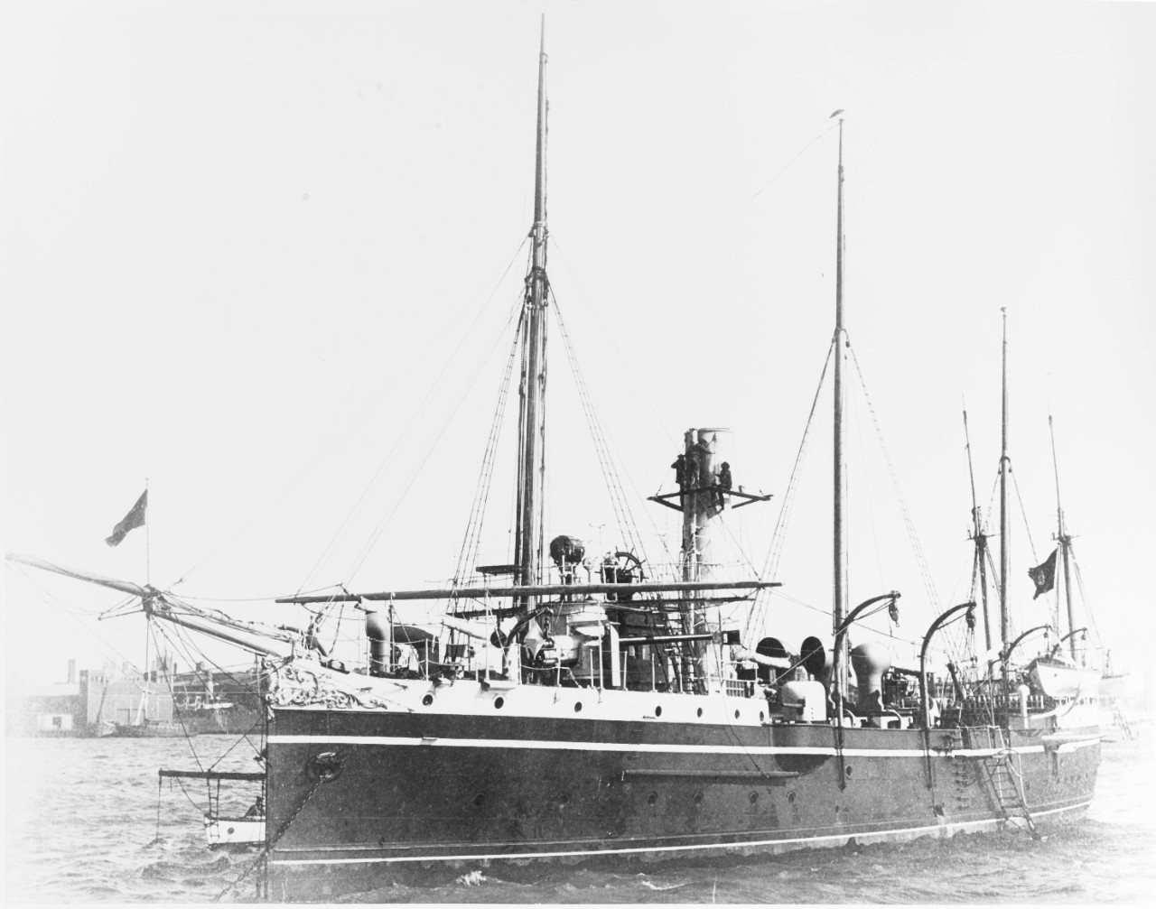 TIRADENTES (Brazilian Gunboat, 1892-1925)