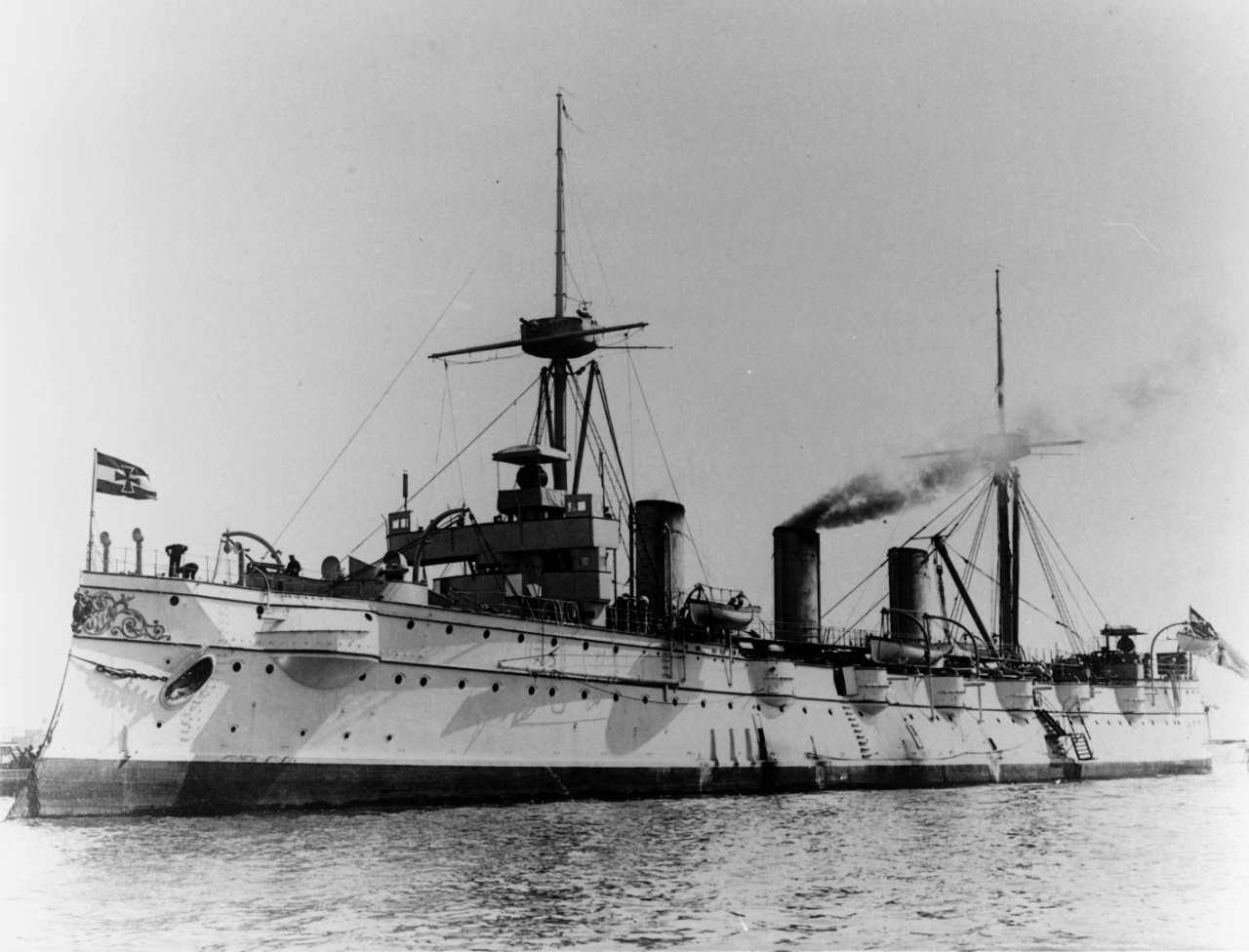 KAISERIN AUGUSTA (German Protected Cruiser, 1892-1919)