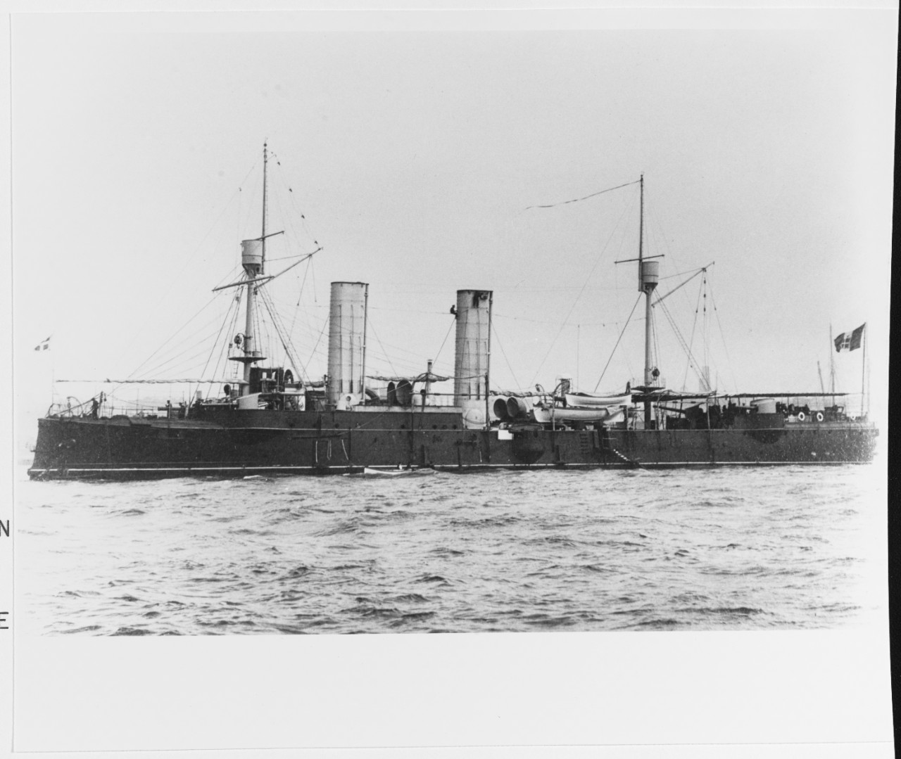 DOGALI (Italian Protected Cruiser, 1885-circa 1931)