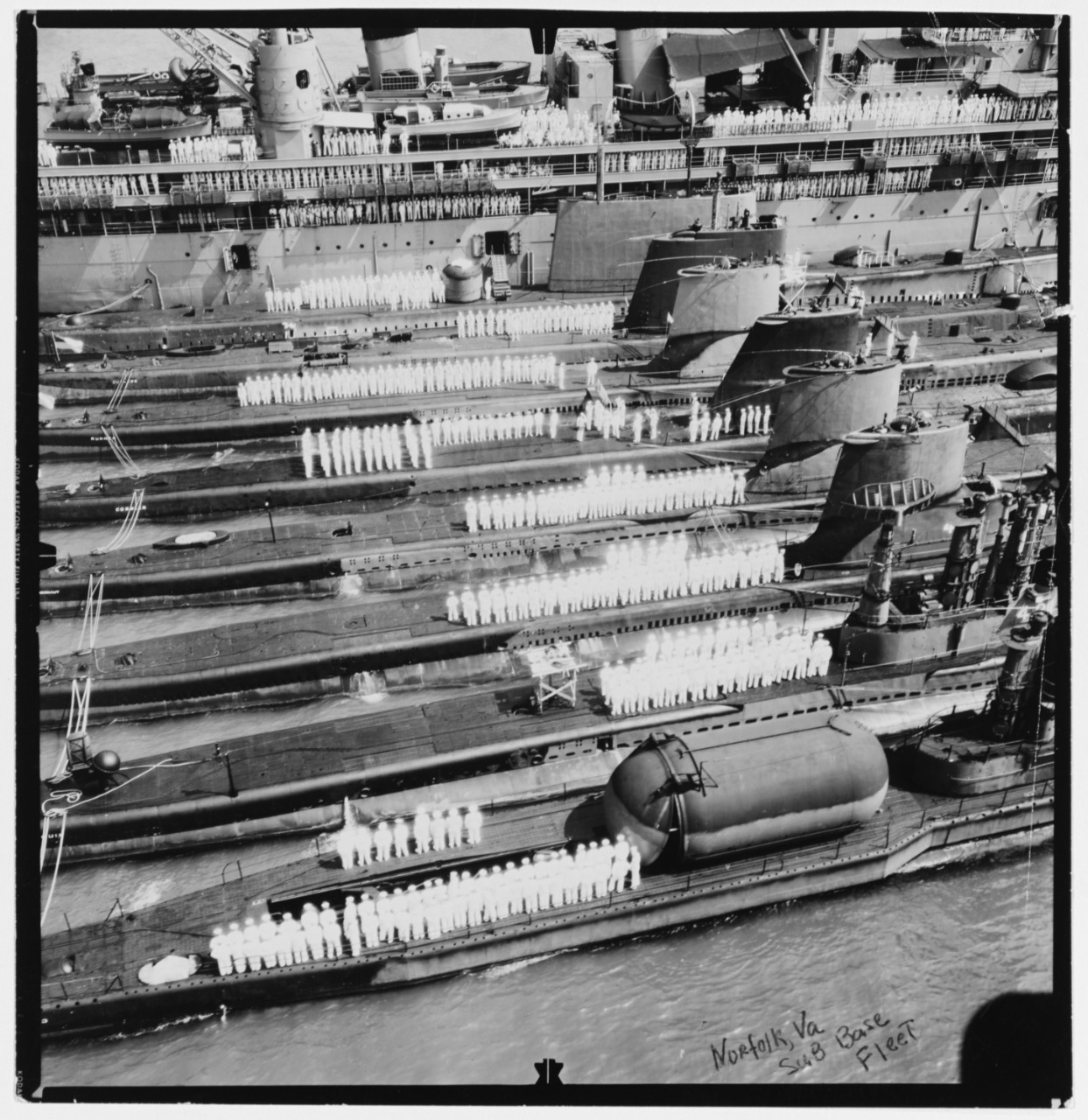 Submarines at Norfolk Naval Base