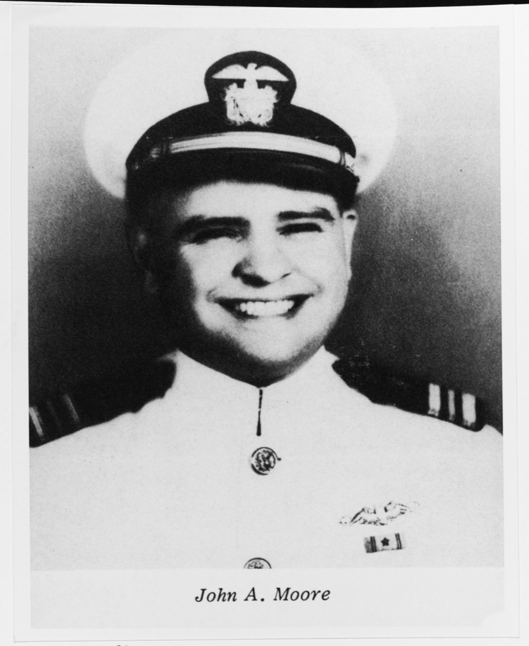 Lieutenant Commander John A. Moore, USN