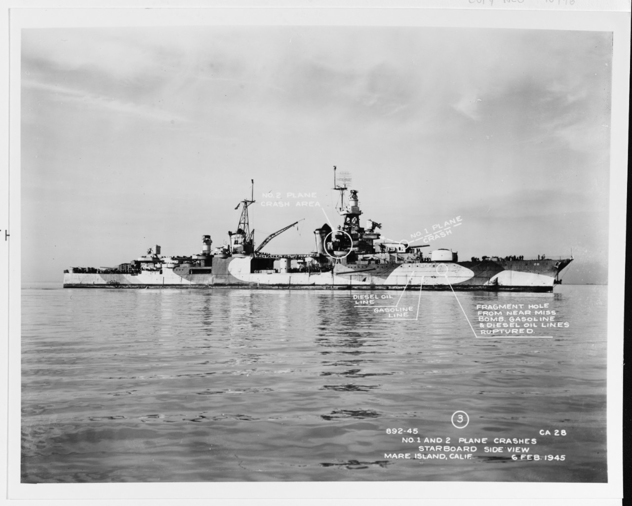 Photo #: NH 92362  USS Louisville (CA-28)