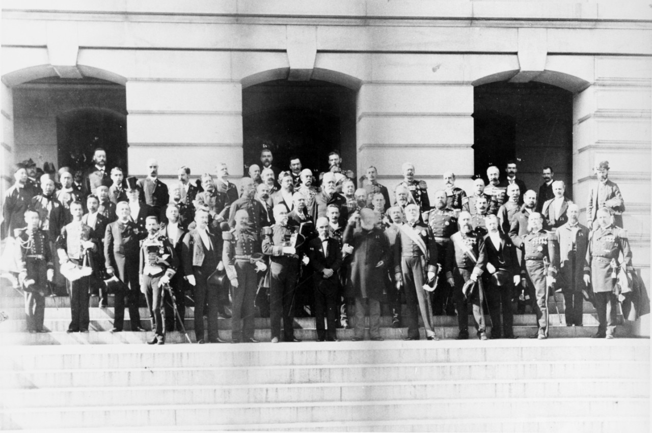 International Maritime Conference, Washington, District of Columbia, circa 1885-1887.