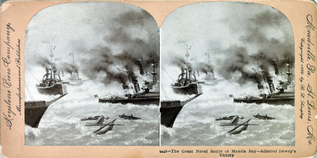 Battle of Manila Bay, 1 May 1898.