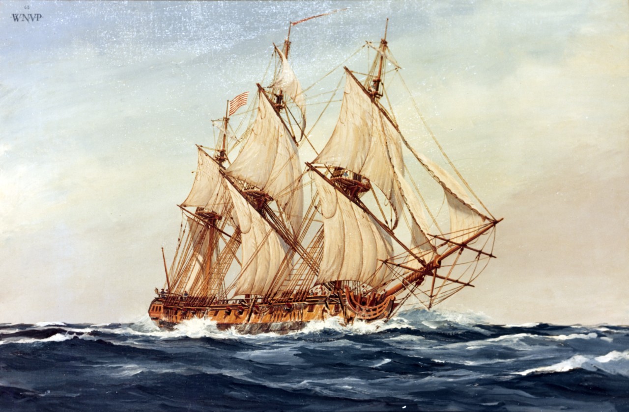 Continental Frigate ALLIANCE (1778-1785)