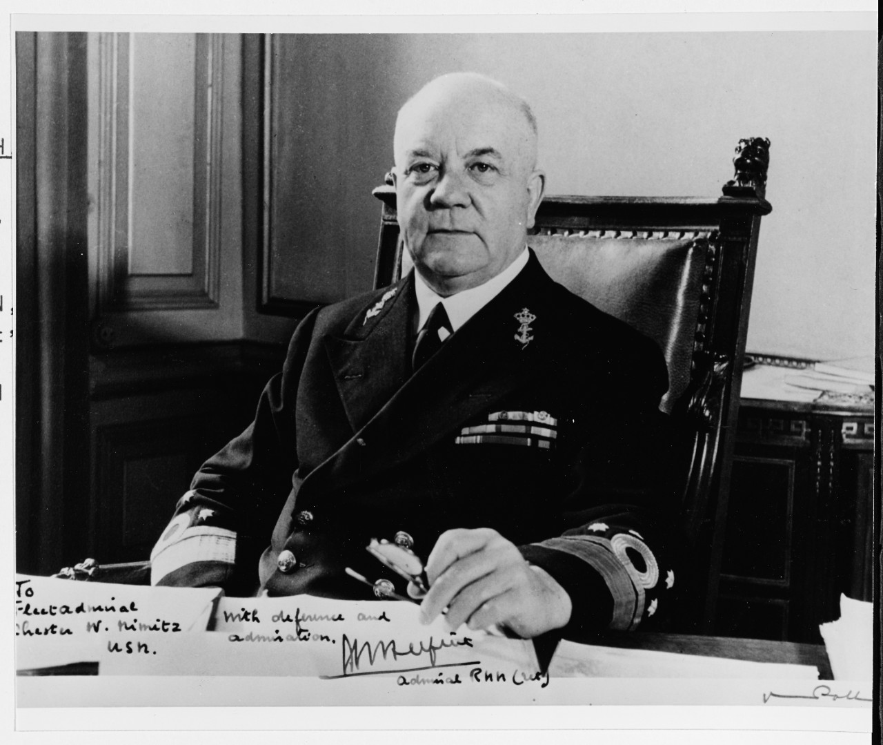 Admiral Conrad E.L. Helfrich, Royal Netherlands Navy