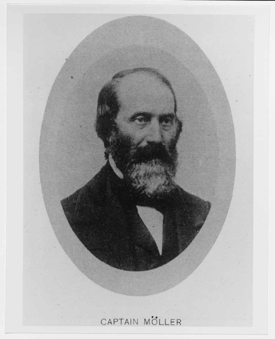 Captain Bernard J. Moller, USN, circa 1867