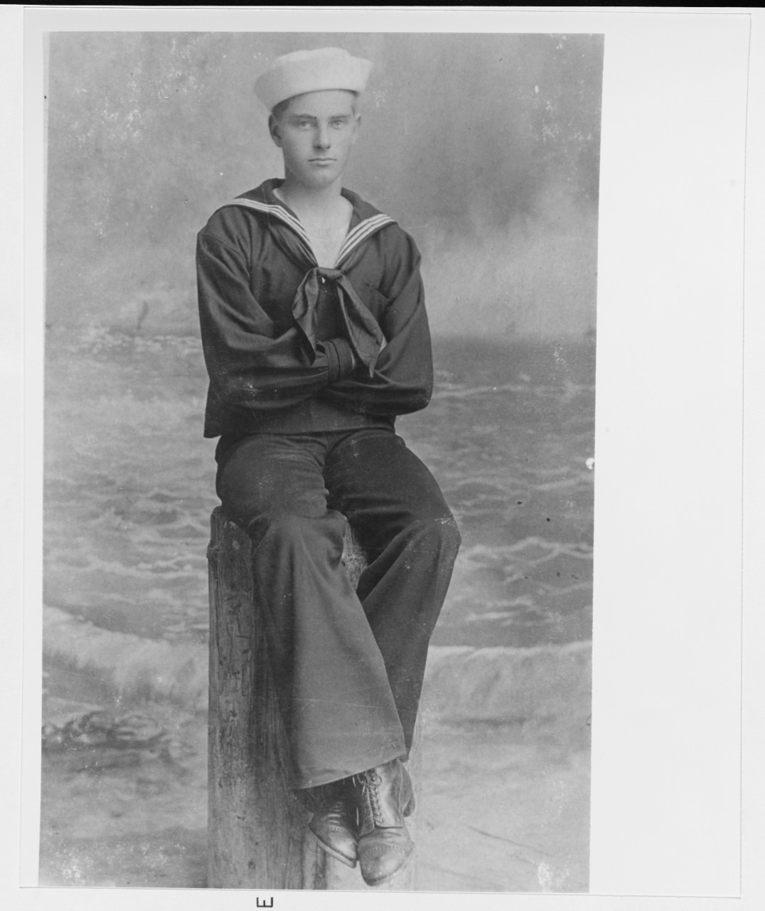 Hubert Colten Rickert, Seaman Apprentice, USN