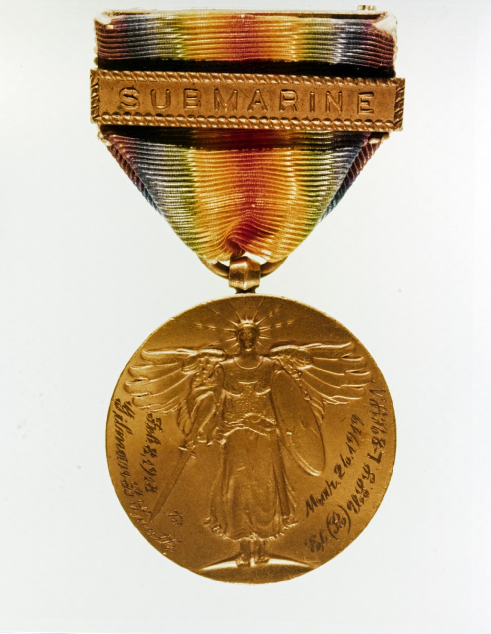 Photo #: NH 93521-KN Personalized World War I Victory Medal
