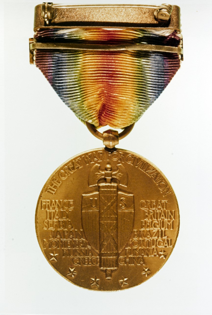 Photo #: NH 93522-KN Personalized World War I Victory Medal