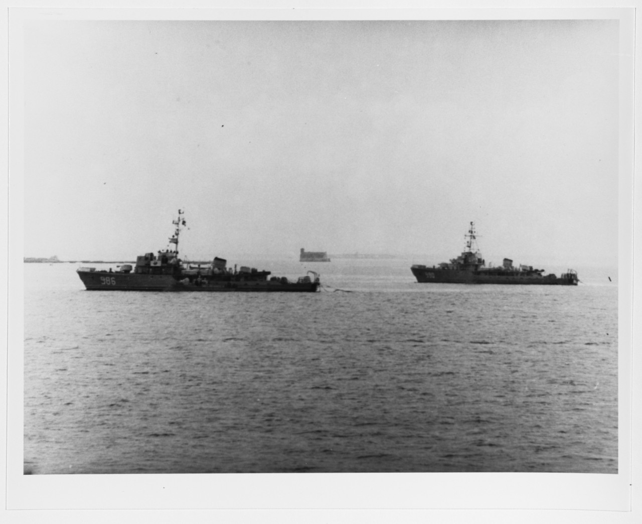 Soviet T-43 Class Minesweepers in the Eastern Baltic, 1956