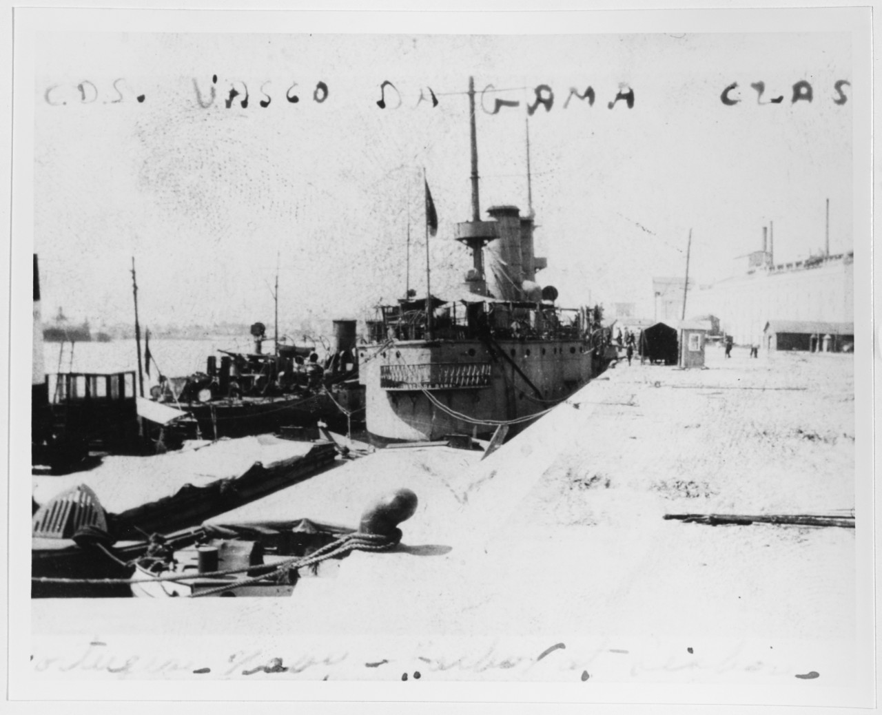 VASCO DA GAMA (Portuguese Battleship, 1875-1937)