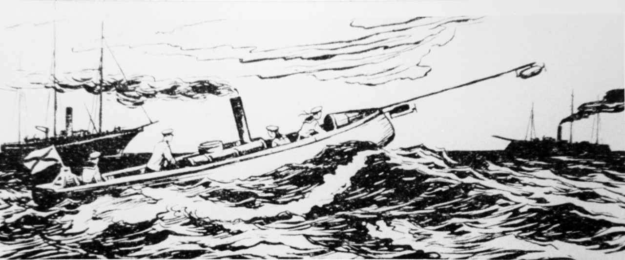 Russian Navy Spar Torpedo Launch