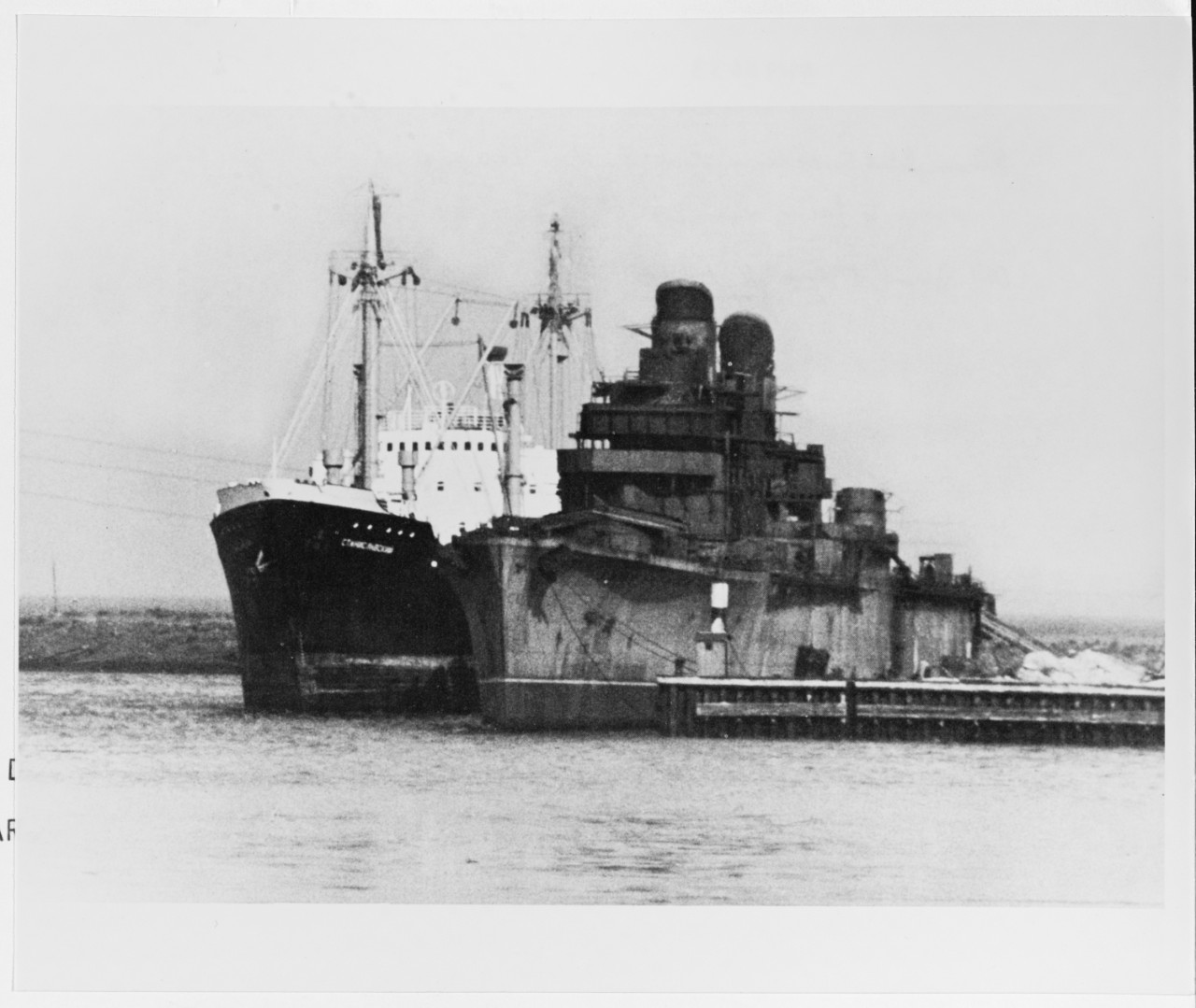 Incomplete SVERDLOV Class Soviet Cruiser