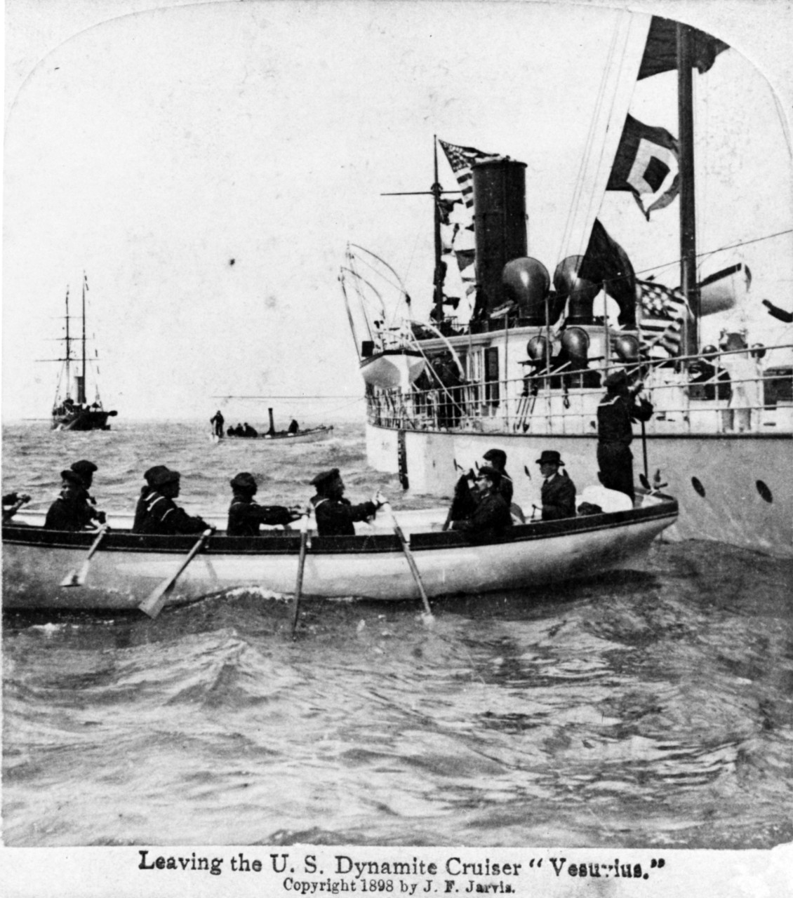 USS VESUVIUS, 1890-1922