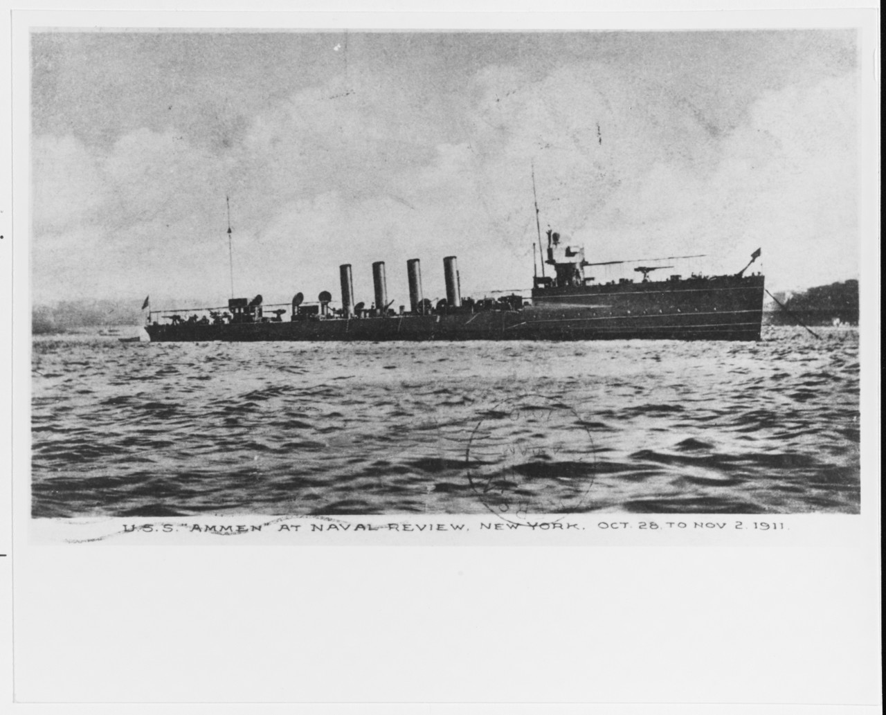 USS AMMEN (DD-35)