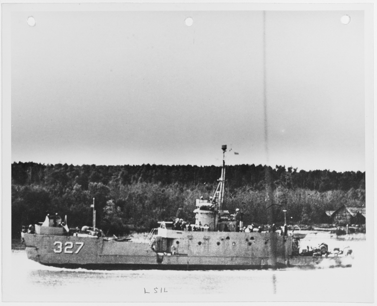 LONG DAO (HQ-327) (South Vietnamese LSI, ex-French LSIL-9029, ex-USS LSI(L)-698)