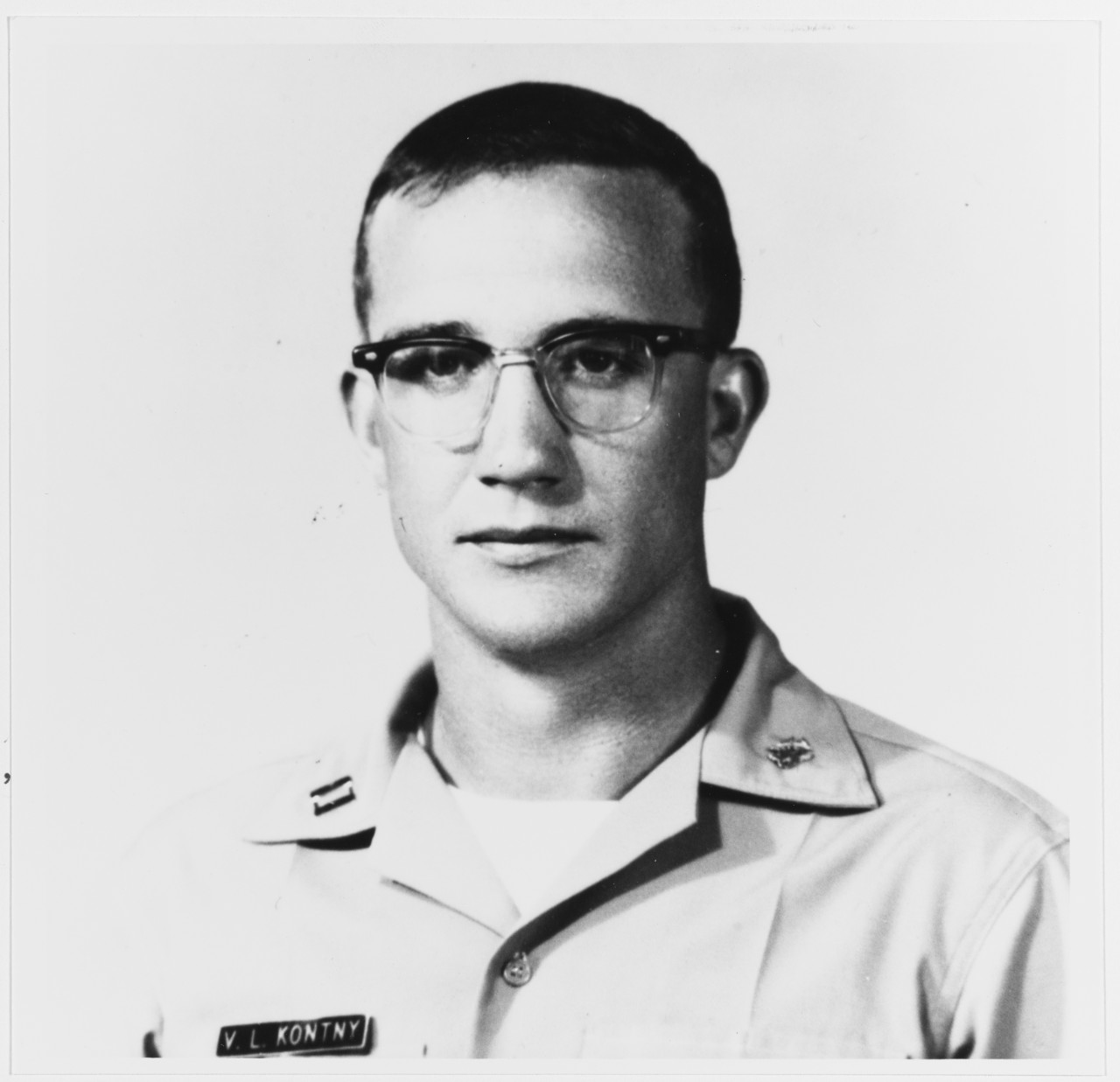 Lieutenant Vincent L. Kontny, USN (Civil Engineer Corps)