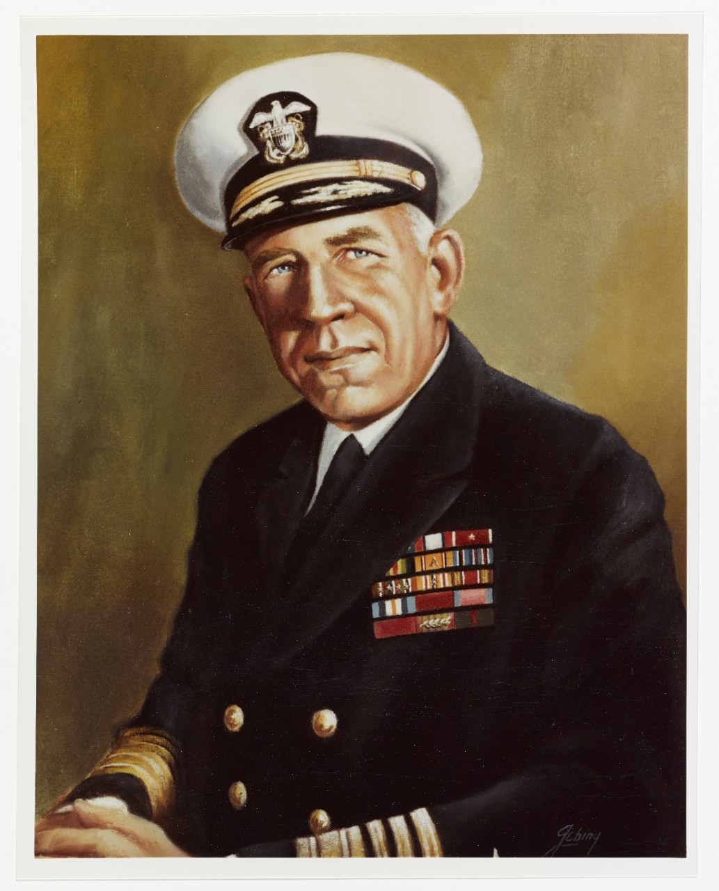 Photo #: NH 94034-KN Admiral John Lesslie Hall, Jr., USN (Retired)