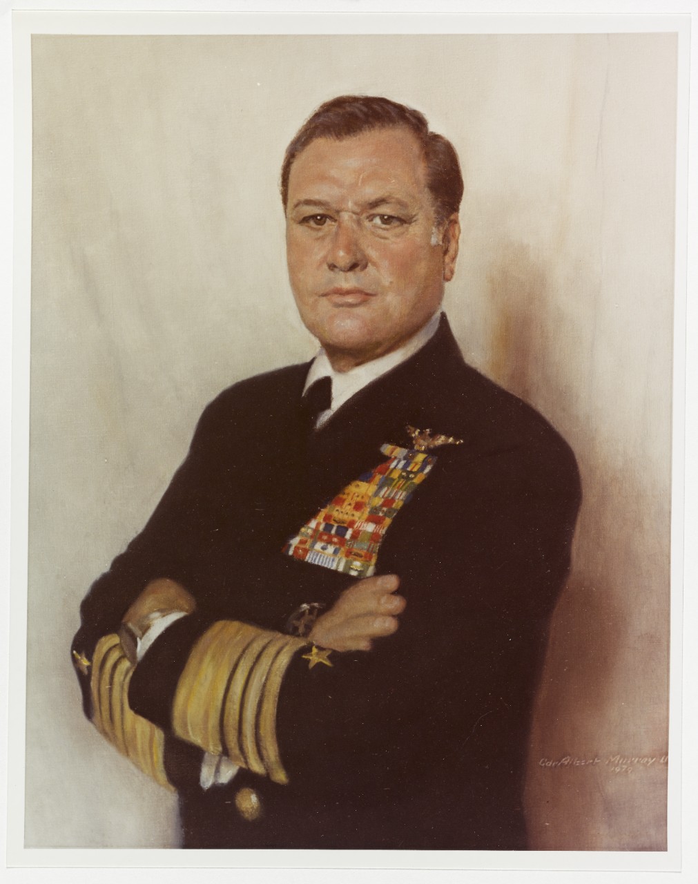Photo #: NH 94061-KN Admiral James L. Holloway, III, USN