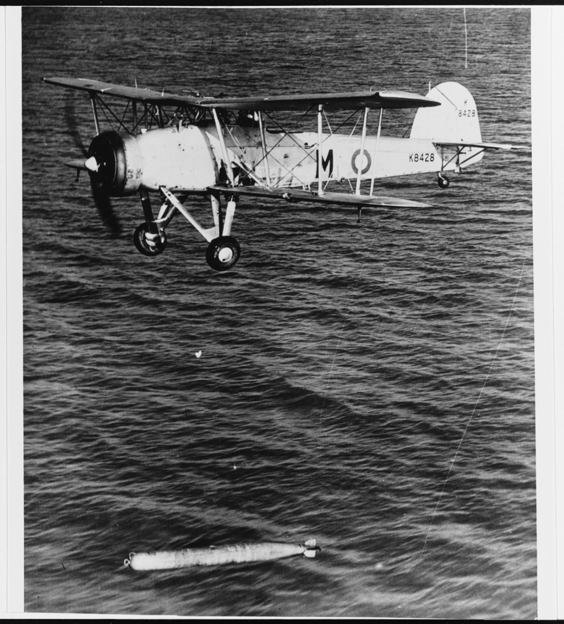 Fairey Swordfish British Navy Torpedo Bomber