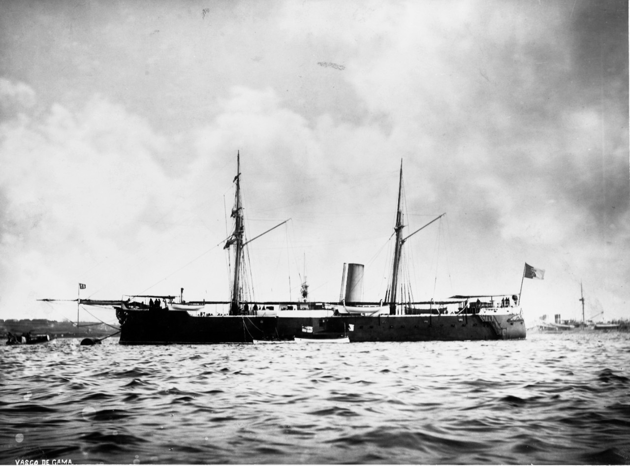 VASCO DA GAMA (Portugese Battleship, 1875-1913)