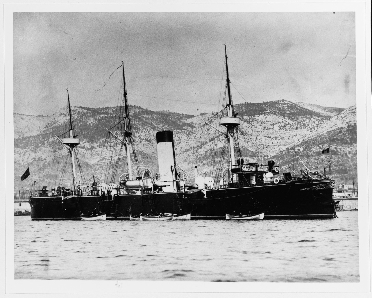 ELISABETA (Romanian Protected Cruiser, 1887 -1916